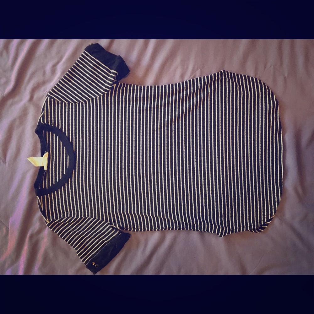 Striped short sleeve!